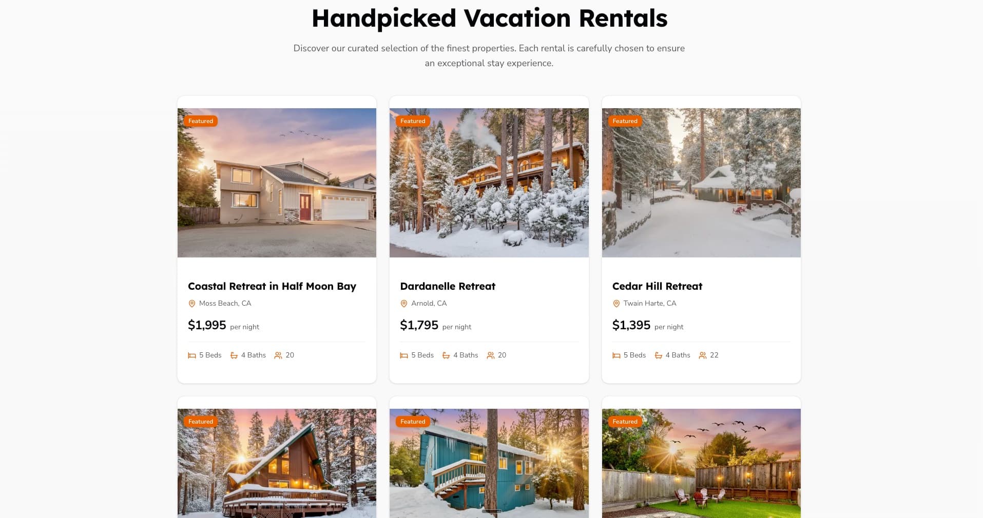 Golden State Resorts Screenshot 1